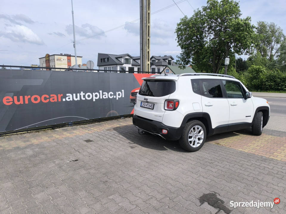 Jeep Renegade 14 Turbo 140 Limited Salon Polska elektrochrom. lusterko wst. lubelskie Łuków