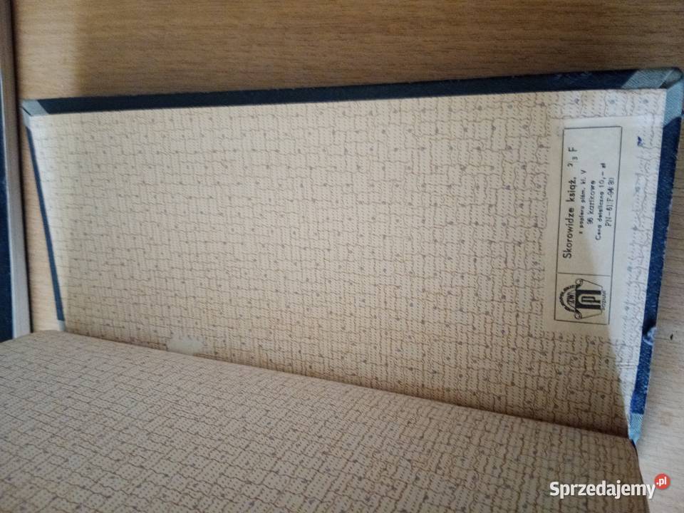 Zeszyty Książki Kancelaryjne