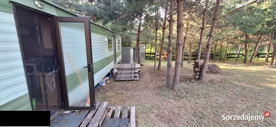 Działka rekreacyjna media możliwa budowa bez warmińsko-mazurskie Rybno