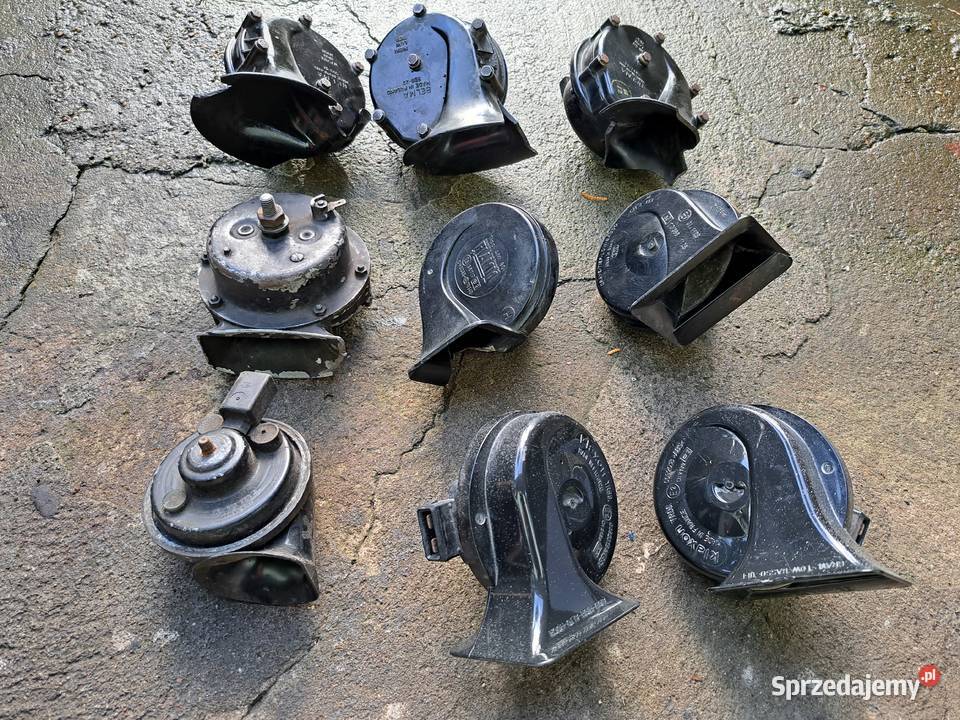 Przycisk chrom sygnału kierownicy fiat 125p PRL osobowe Leszno