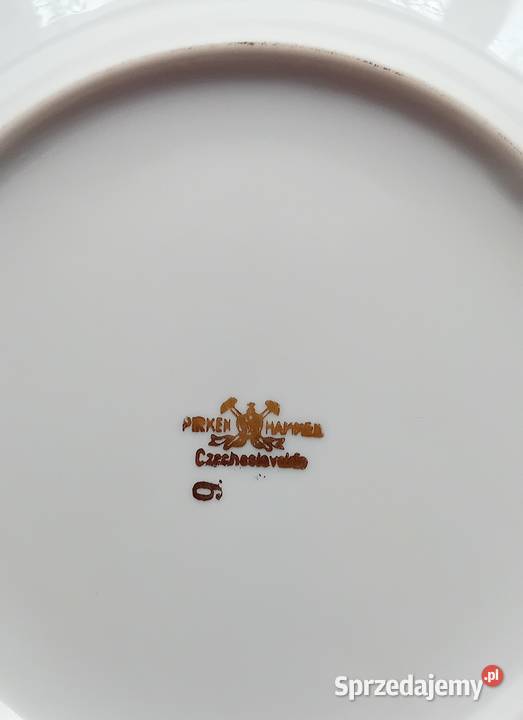 Trio śniadaniowe porcelana Pinkenhammer Koźminek