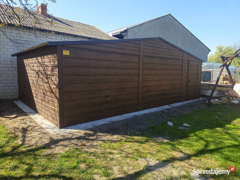 8x6 Garaze Blaszane Garaż Blaszany Blaszak śląskie Bytom