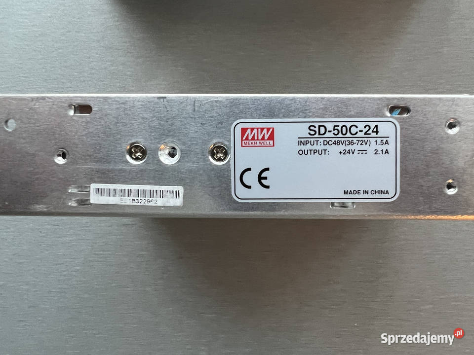 MeanWell SD50C24 Przetwornica 24V DC 50W NOWA