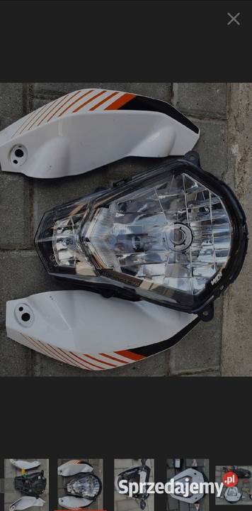 KTM 125 200 390 690 duke lampa przód tył