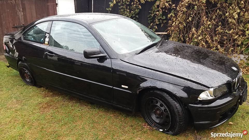 Bmw E46 Coupe 2002r 20 143 uszkodzone całą 2000cm3 Stalowa Wola