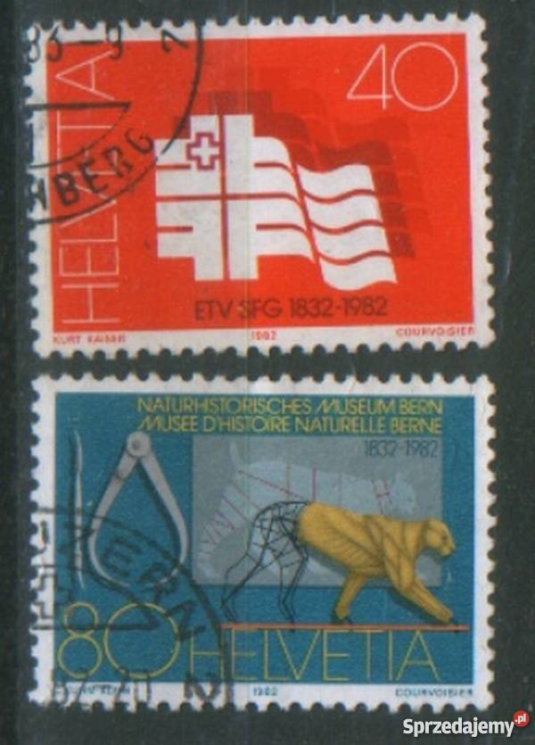 Zn Szwajcaria Mi 1217 9 kas 1982 Gliwice sprzedam