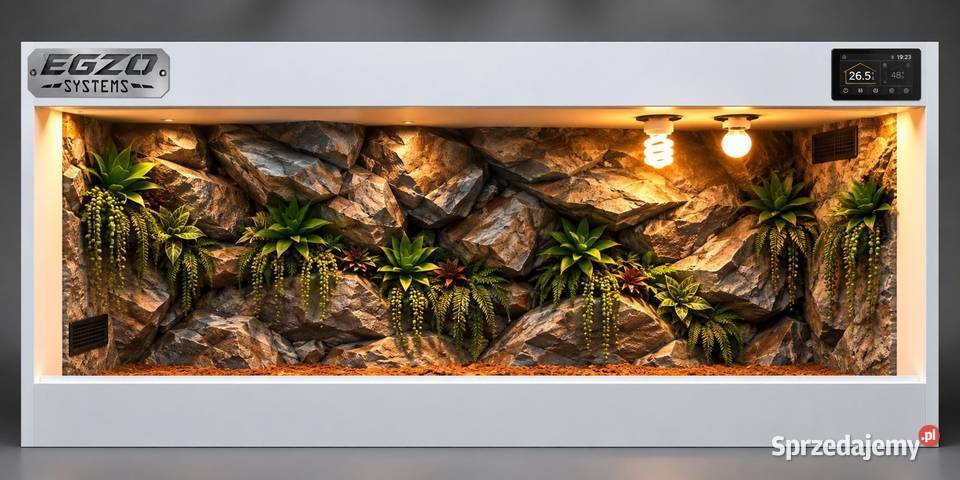 Terrarium profesjonalne pytona regiusa kameleona wielkopolskie