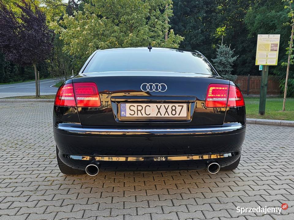 Audi A8 D3 Lang 2009 V8 42 FSI 350 LPG quattro ABS śląskie Górki Śląskie
