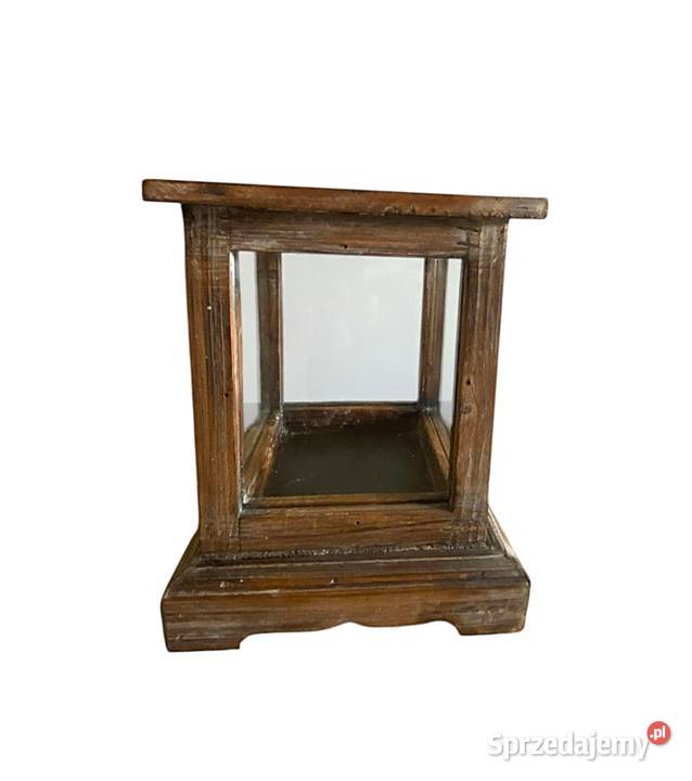 Drewniany lampion świecznik mazowieckie Warszawa