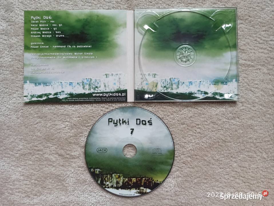 Pytki Doś płyty CD 7 z 2006 roku i Teraz z 2004 CD