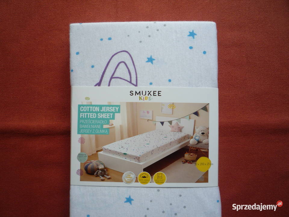 Smukee Kids Prześcieradło bawełniane jersey z zachodniopomorskie Szczecin