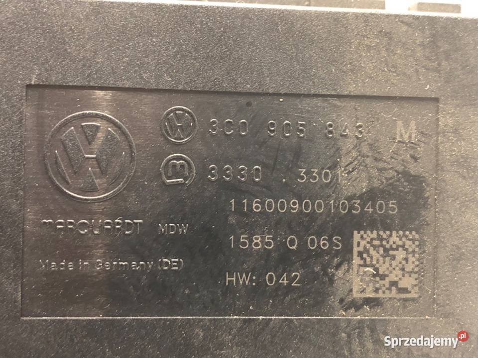 STACYJKA VW PASSAT B6 19 105 0510 KLUCZYK osobowe