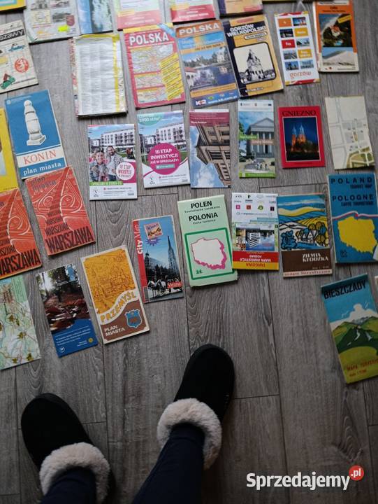 mapy różnych miast wielkopolskie Poznań sprzedam