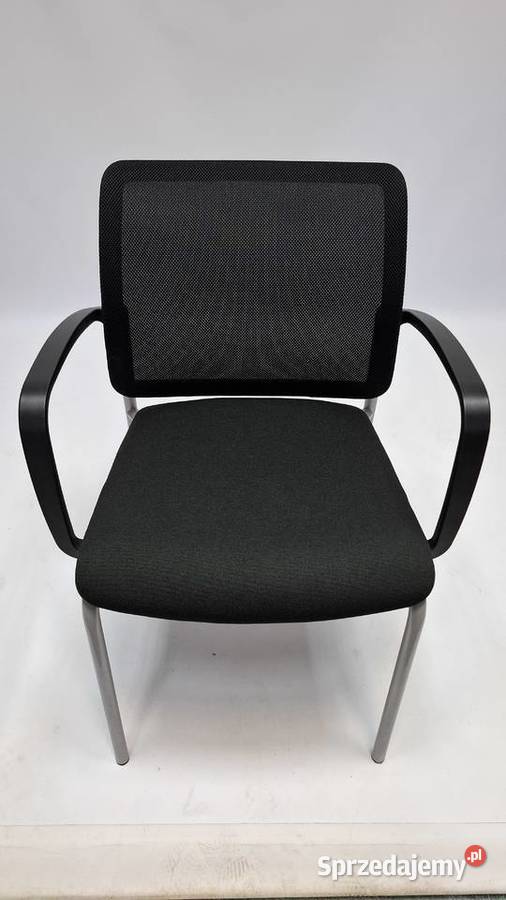 Krzesło biurowe konferencyjne czarne Profim Bit wielkopolskie Poznań