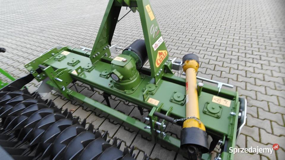 Brona aktywna CELLI sadownicza 2m z wałem packer nieuszkodzony