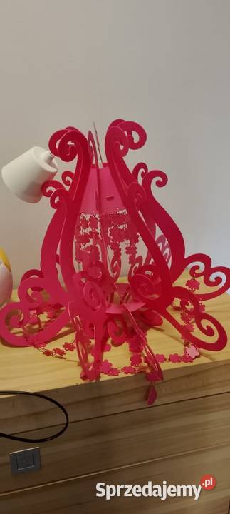 Lampa różowa dziewczynki Lampy wiszące Bydgoszcz