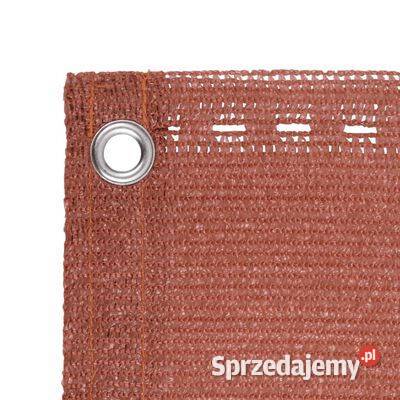 vidaXL Parawan balkonowy czerwony 75x600 Warszawa
