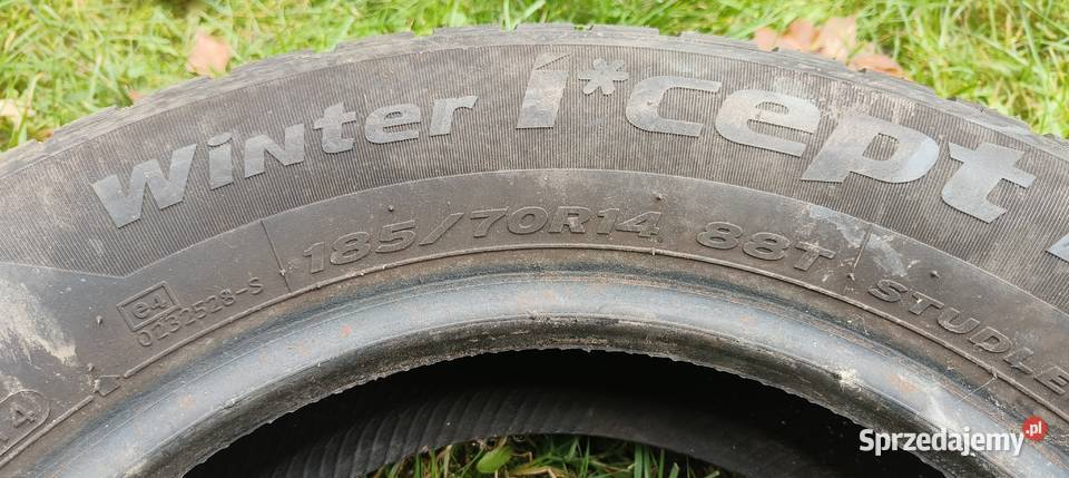 opona hankook Winter icept 18570 R14 88 T 185 śląskie Kuźnia Nieborowska sprzedam