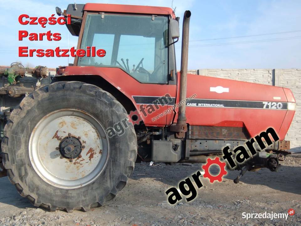 Case 7120 części skrzynia biegów silnik oś wał Byków sprzedam