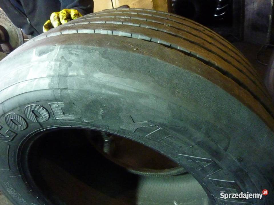 Opona używana ciężarowa 43550R225 GOODYEAR MLHT 50 Zaścianki
