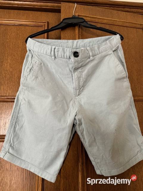 Spodenki męskie Zara 38 seledyn krótkie z
