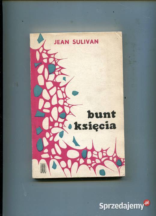 Bunt księcia Jean Sulivan zachodniopomorskie Szczecin sprzedam