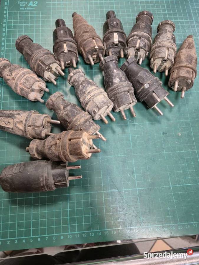 Wtyczki elektryczne do Elektronarzędzi Wtyczki Dąbrowa Górnicza sprzedam