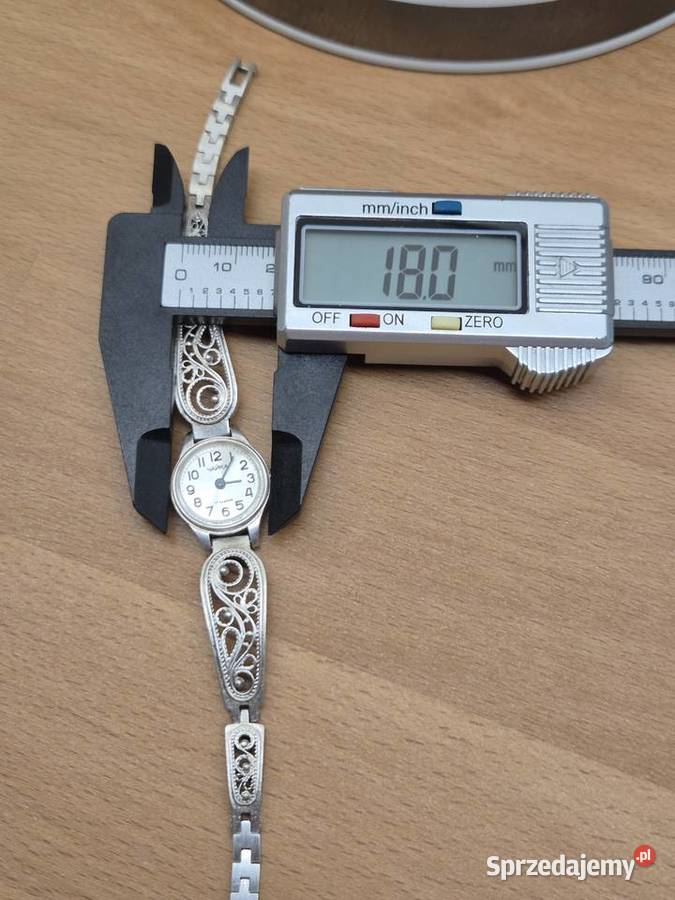 Damski ażurowy zegarek Czajka śląskie