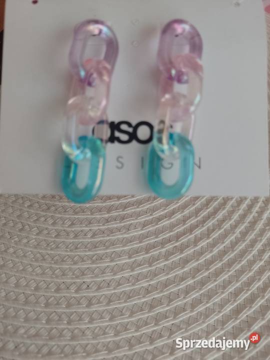 ASOSDługie pastekowet kolczyki z Londynu NOWE Dla kobiet Kraków sprzedam