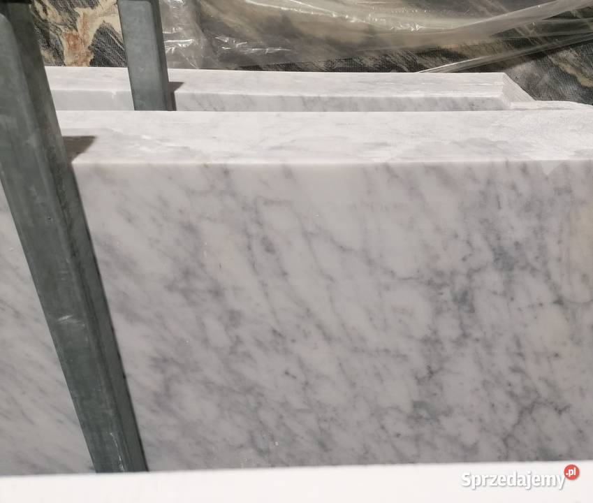 Marmur CARRARA BIANCO 406x406x1 poler Przemyśl