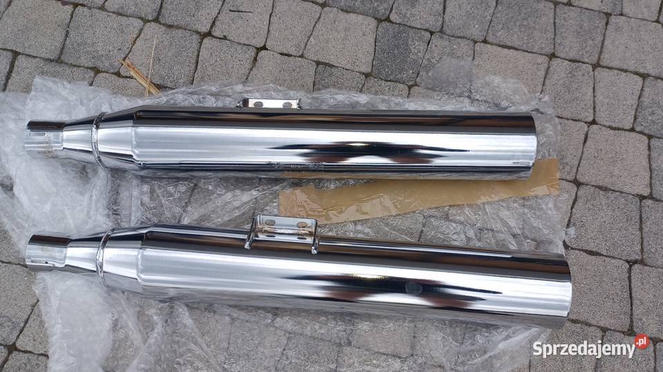 Harley Davidson Tłumiki chromowane dolnośląskie Domaniów sprzedam