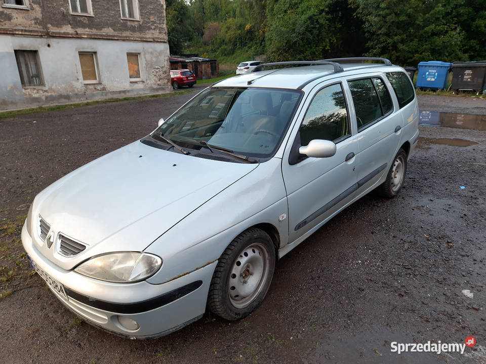 Renault Megane kombi 19L dTi 1999r elektryczne lusterka dolnośląskie Wałbrzych