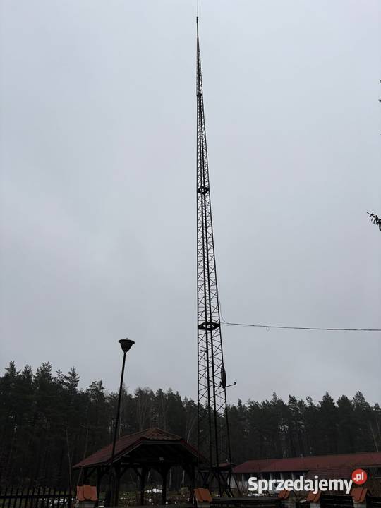 Antena radiowa maszt stalowy solidny CB radio Naterki