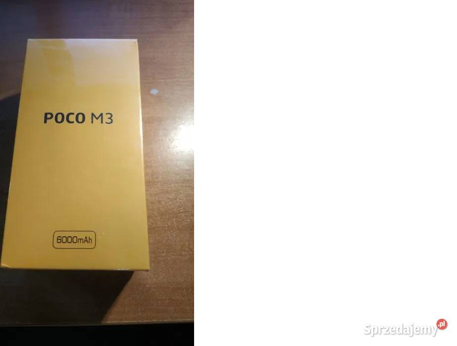 Xiaomi Poco M3 464 czarny NOWY nie rozpakowywany Pozostałe Kraków sprzedam