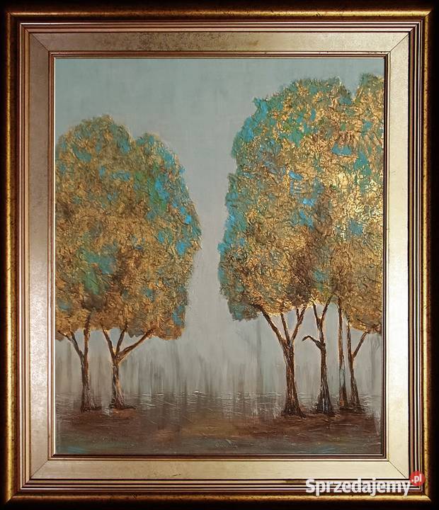 Obraz abstrakcja Drzewa lubelskie Lublin