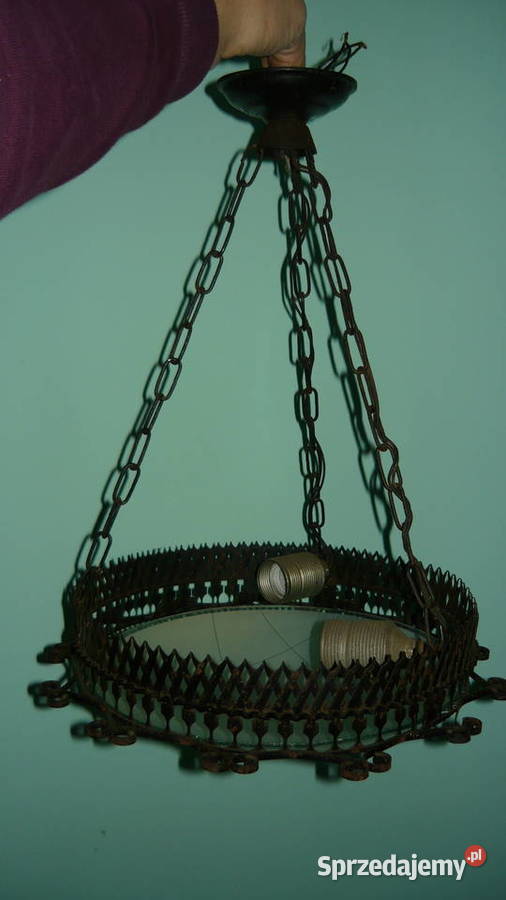 Stary żyrandol Sokółka