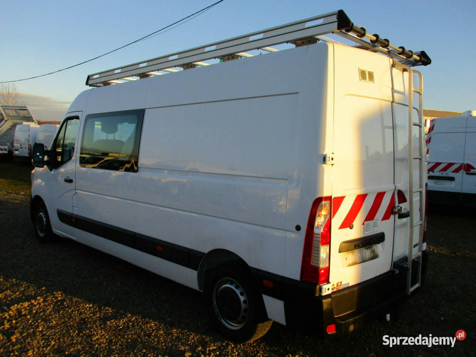 Renault Master L3H2 23 DCI 135 brygadówka 7 osób tempomat Dębica