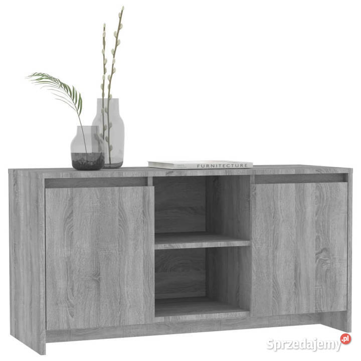 Szafka pod TV szary dąb sonoma 102x375x525 RTV