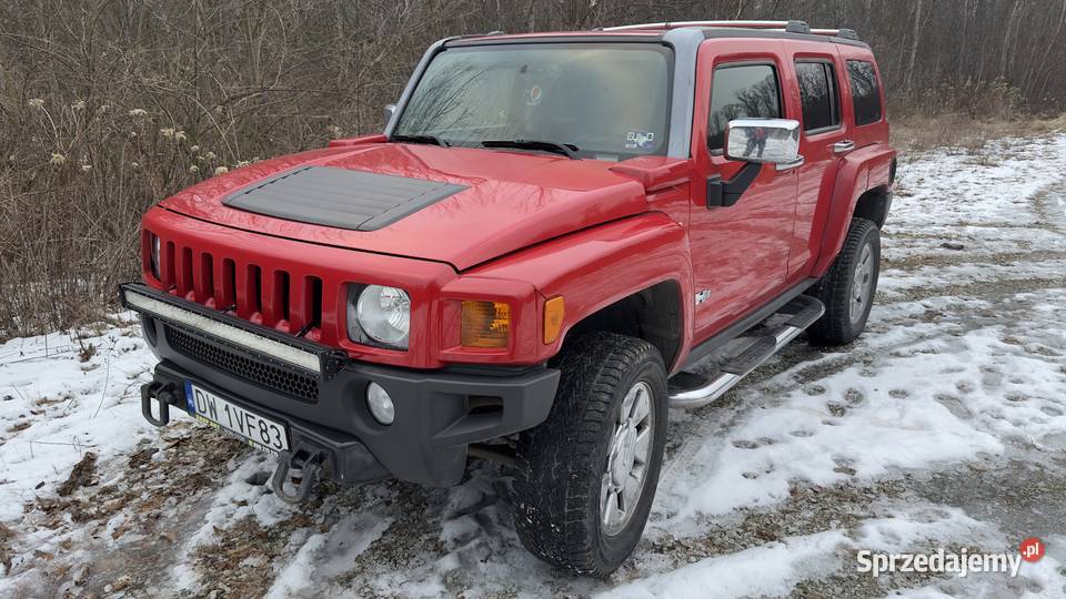 Hummer h3 z gazem 4x4 Polift automatyczna Trzebnica