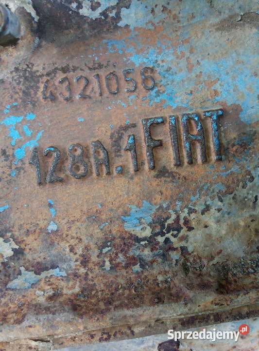 Fiat 128 3p silnik 1300 osobowe Silniki i osprzęt