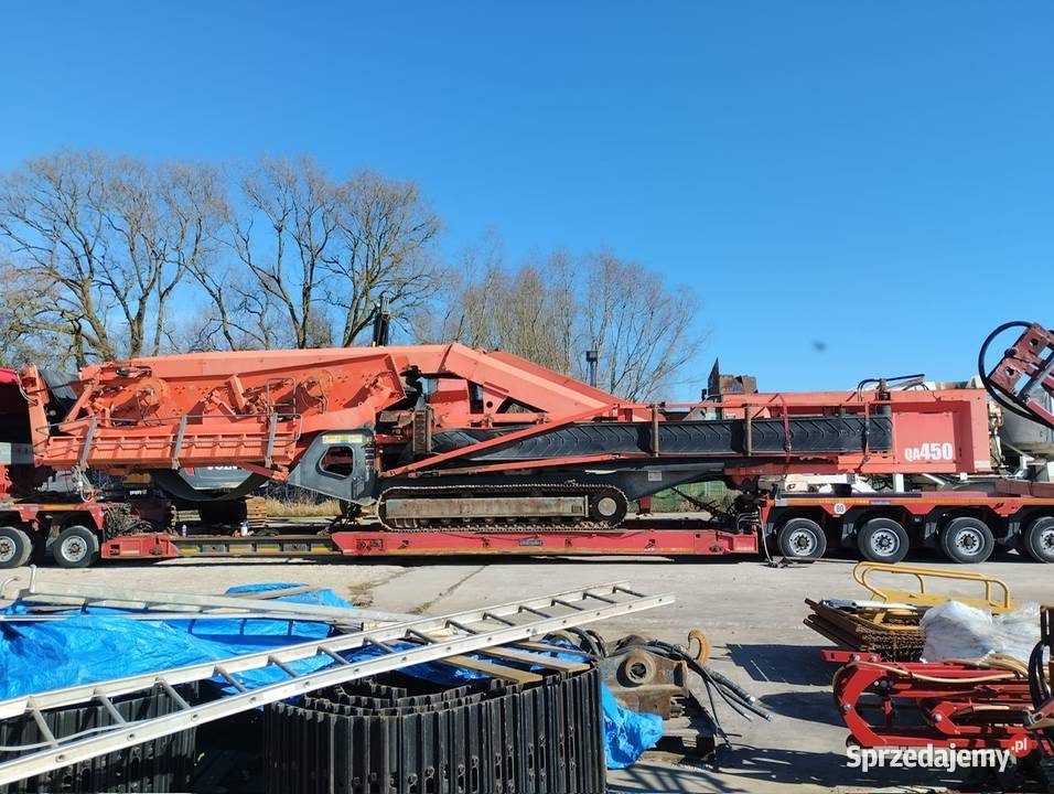 Sandvik QA450 3D Mobilny przesiewacz Sortownik Kołodziejewo