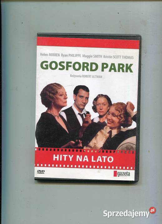 Gosfford Park Film DVD 1 płyta Szczecin