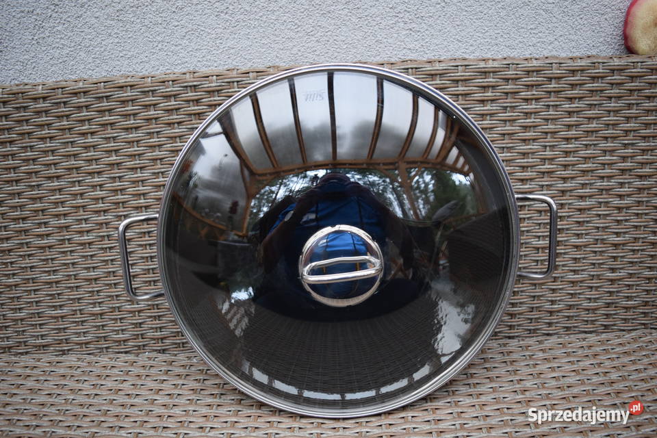 Patelnia WokSILIT z Pokrywą Niemiecka Duża