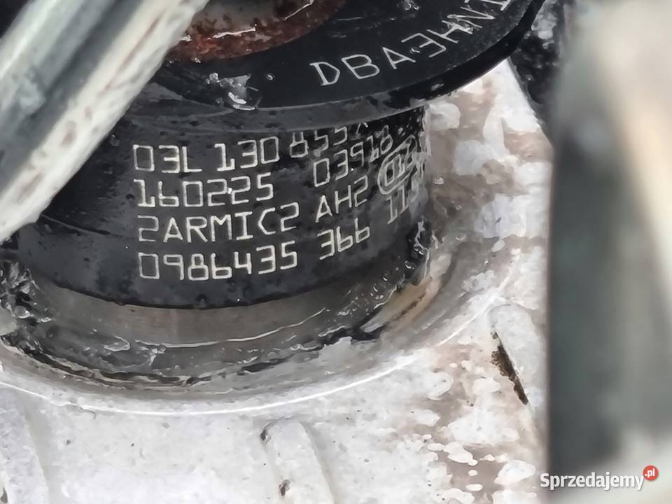 SILNIK BEZ OSPRZĘTU VW EOS 20 TDI 140 ładnie Rudka