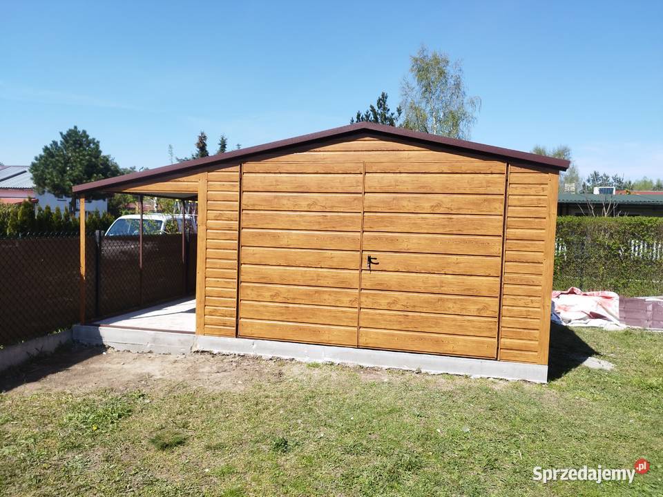 GarażeGaraż blaszany4x6 Hale Wiaty Domki
