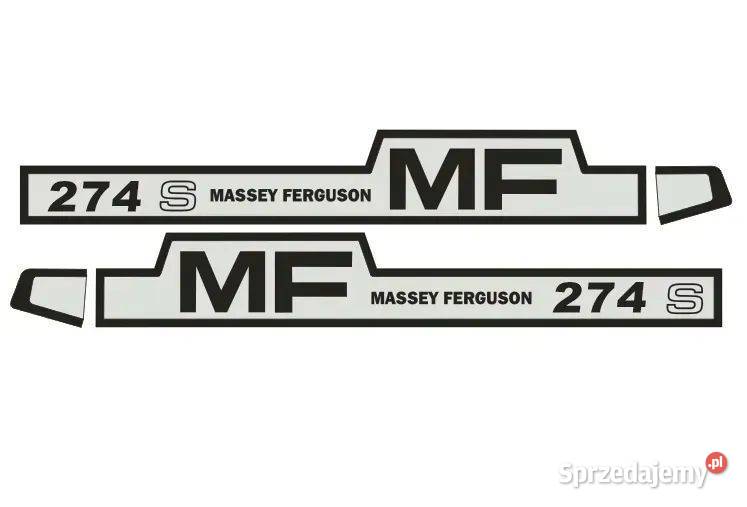 Naklejki oklejenie MF MASSEY FERGUSON 274S Janików sprzedam