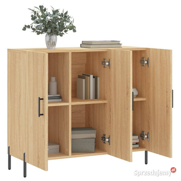 Szafka dąb sonoma 90x34x80 materiał Warszawa sprzedam