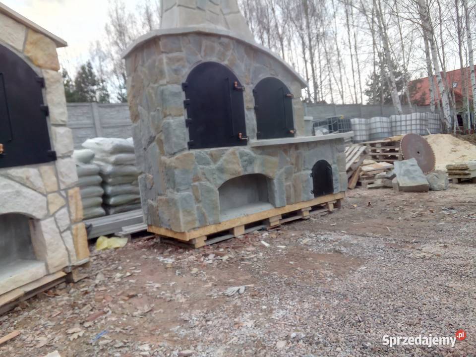Wędzarnia gril z kamienia