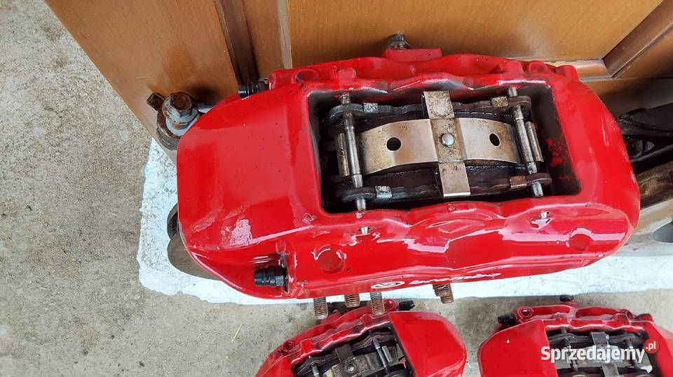 Zaciski Brembo 4 tłokowe z tarczami kompletne małopolskie Brzesko