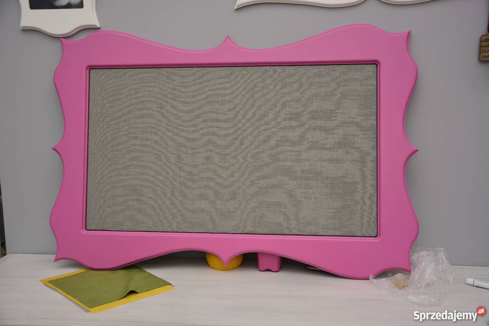 Tablica korkowa Glamour 9060 Hand Made biały Piotrków Trybunalski